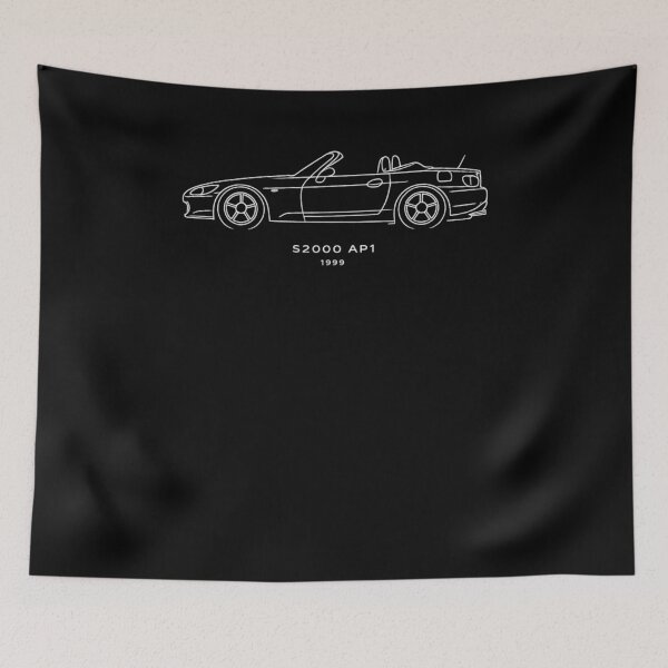 Item preview, S2000 AP1 Line Art designed and sold by TheArtOfCar.