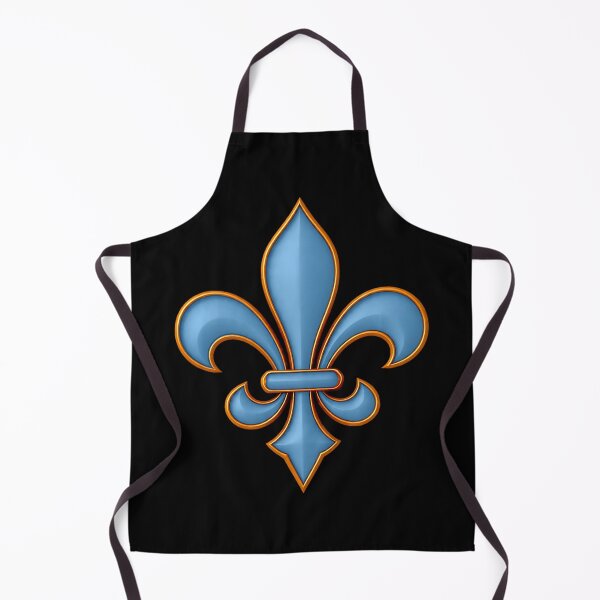 Item preview, Blue Fleur-de-lis designed and sold by PatternTitan.