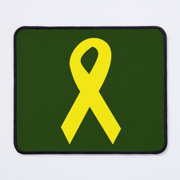 Item preview, Yellow Ribbon on Green designed and sold by coribeth.