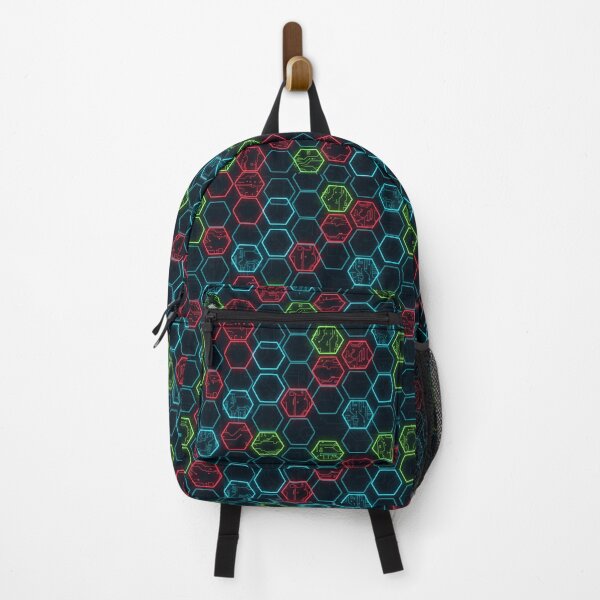 Item preview, Tech Circuit Hexagonal Pattern designed and sold by StickVerse by Owais.