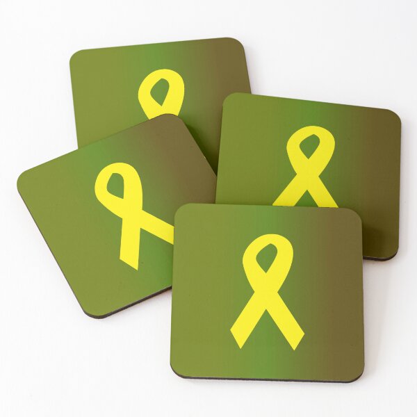 Item preview, Yellow Ribbon with Camouflage designed and sold by coribeth.