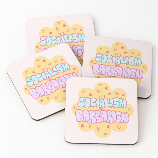 Item preview, It's Socialism or Barbarism designed and sold by MisterBananaWoman.
