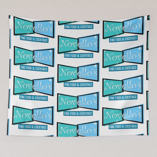 Item preview, Novello's Retro Blue designed and sold by Normbot2000.