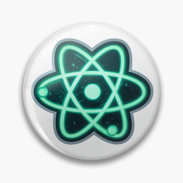 Item preview, Futuristic Atom Reactor – Glowing Nuclear Energy Science Art Sticker designed and sold by GabrielTheMaker.