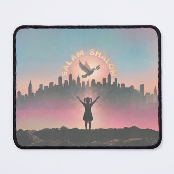 Item preview, Salam Shalom - Child of Hope and Peace Dove designed and sold by Rhyme & Rag.