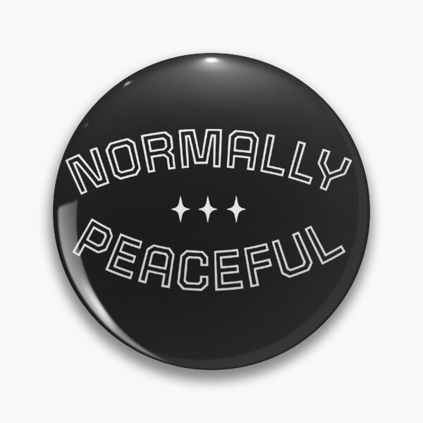Item preview, Normally Peaceful designed and sold by AuroraXGreen.