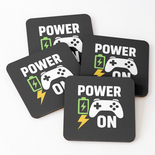 Item preview, Power+On - energy for hardcore gamers designed and sold by Studio Yvonne .