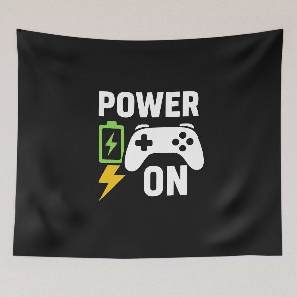 Item preview, Power+On - energy for hardcore gamers designed and sold by Studio Yvonne .