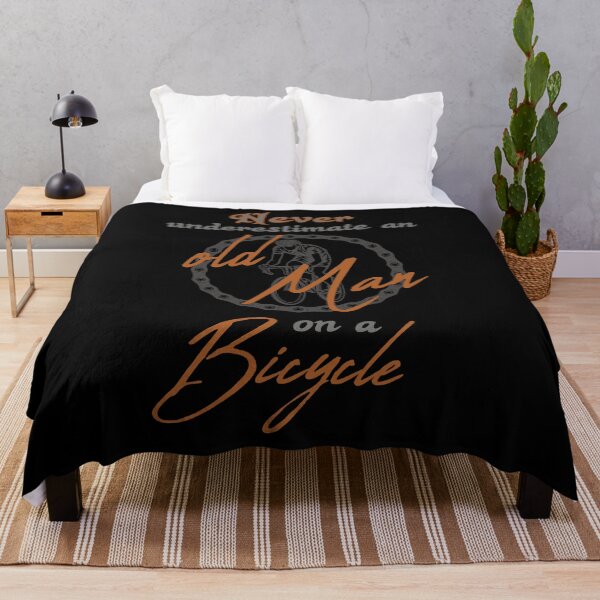 Item preview, Bicycle old man vintage funny saying designed and sold by MaximWundersee.
