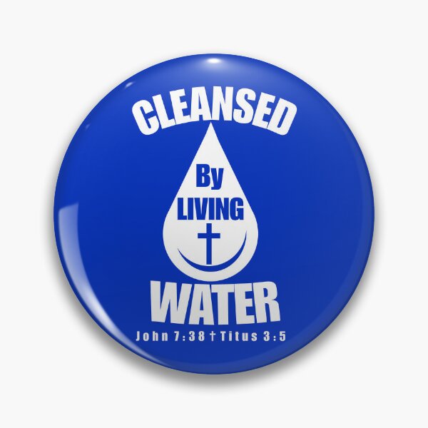 Item preview, Cleansed By Living Water designed and sold by BOCFaithWear.