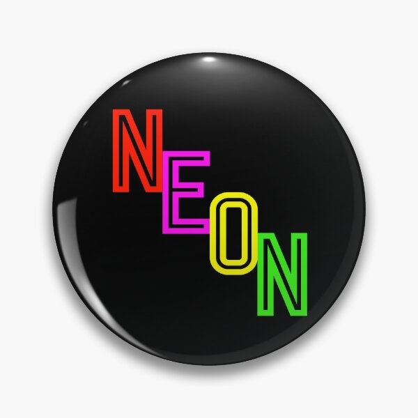 Item preview, Neon Colors Text designed and sold by Jeallan Designs.