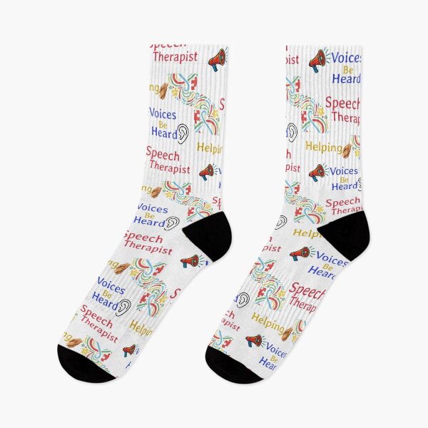 Item preview, Speech Therapist Helping Voices Be Heard Design designed and sold by PrintSparkDesigns.