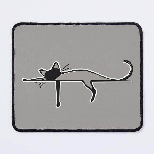 Item preview, Cat minimalist black and white line art designed and sold by Natart1004.