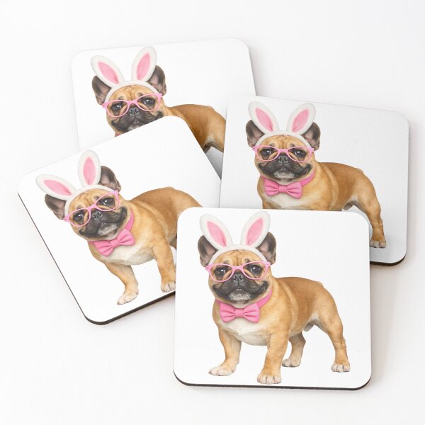 Item preview, Happy Easter Frenchie French Bulldog 90s Airbrush Retro Funny Dog designed and sold by EvrmoodCo.