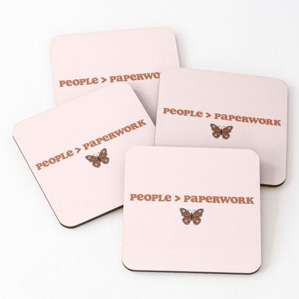 Item preview, People Over Paperwork designed and sold by TheLetterVeee.