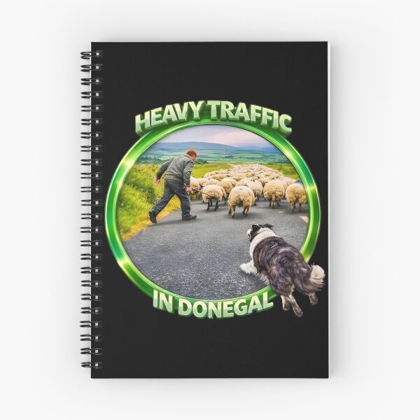 Item preview, Heavy Traffic In Donegal Sheep Blocking the Road remastered designed and sold by OliDesigns.