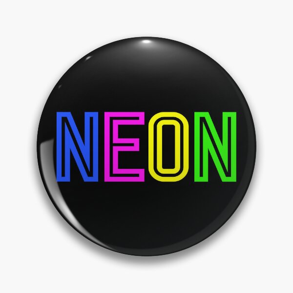 Item preview, Neon Word Text designed and sold by Jeallan Designs.