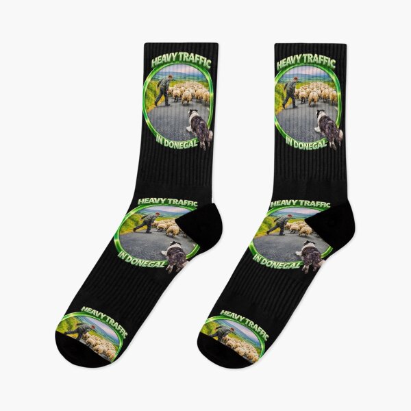 Item preview, Heavy Traffic In Donegal Sheep Blocking the Road remastered designed and sold by OliDesigns.