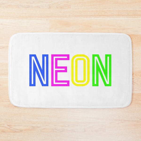 Item preview, Neon Word Text designed and sold by Jeallan Designs.