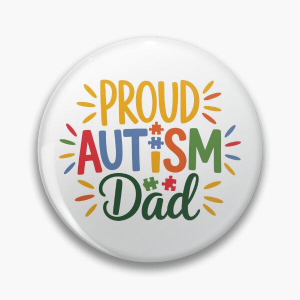 Item preview, Proud Autism Dad, designed and sold by jkrphoto.