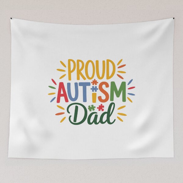 Item preview, Proud Autism Dad, designed and sold by jkrphoto.