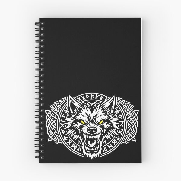 Item preview, Fenrir Wolf Viking T-Shirt – Norse Mythology Wolf, Runic Circle Symbol, Nordic Warrior Design designed and sold by R3XFORGE.