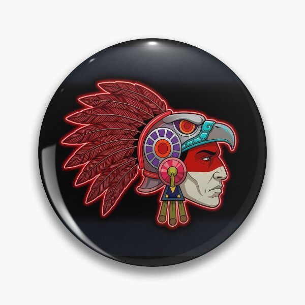Item preview, Aztec Warrior of the Red Headdress designed and sold by Catrina luna.