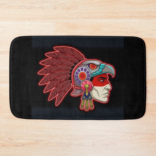 Item preview, Aztec Warrior of the Red Headdress designed and sold by Catrina luna.
