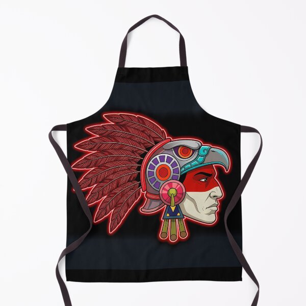 Item preview, Aztec Warrior of the Red Headdress designed and sold by Catrina luna.