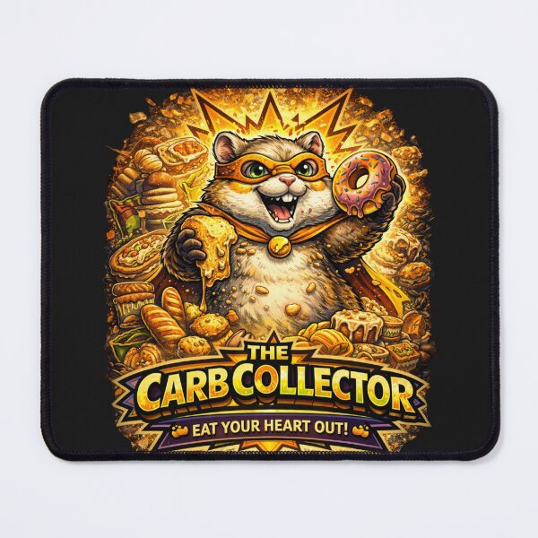 Item preview, Super Pet Villain Carb Collector Eat Your Heart Out designed and sold by WildWonderfulWear.