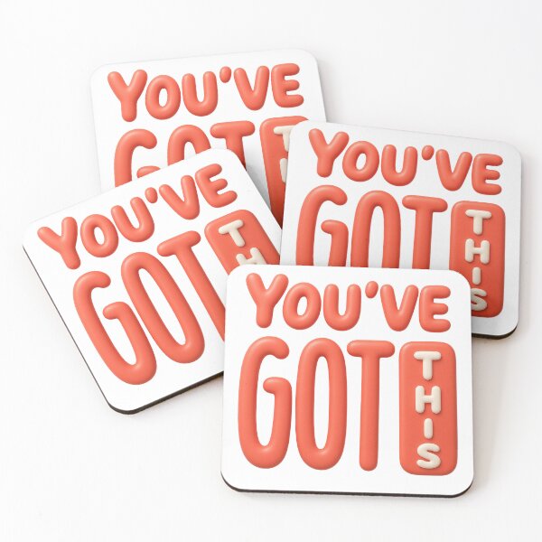 Item preview, You’ve Got This Motivational Typography – Positive Affirmation Quote Design Gift designed and sold by Winetastic-Art.
