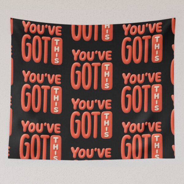 Item preview, You’ve Got This Motivational Typography – Positive Affirmation Quote Design Gift designed and sold by Winetastic-Art.