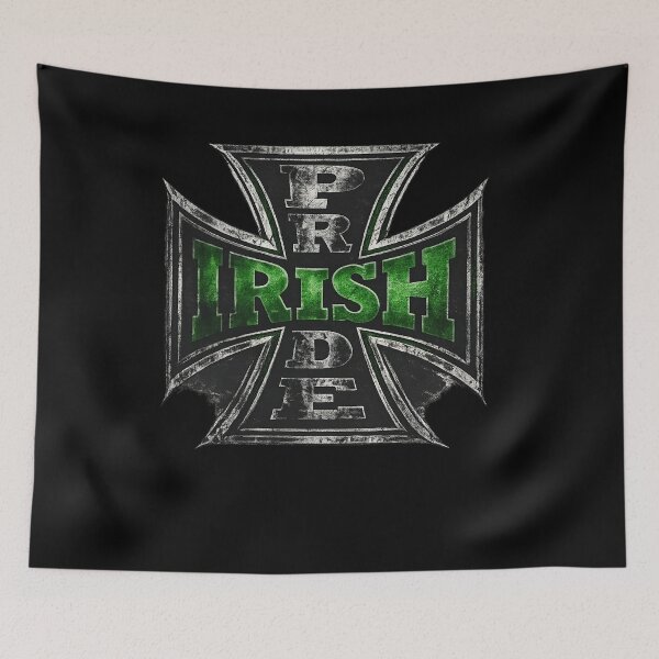 Item preview, Proud Irish Cross – Distressed Irish Pride Heritage Design designed and sold by GarnerSupplyCo.