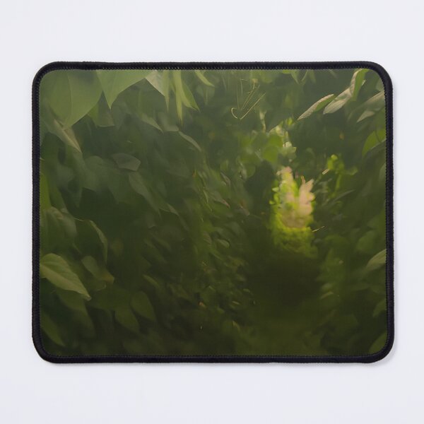 Item preview, Hidden Path in the Green – Atmospheric Nature Scene designed and sold by Flavio Oliveira Fine Art.
