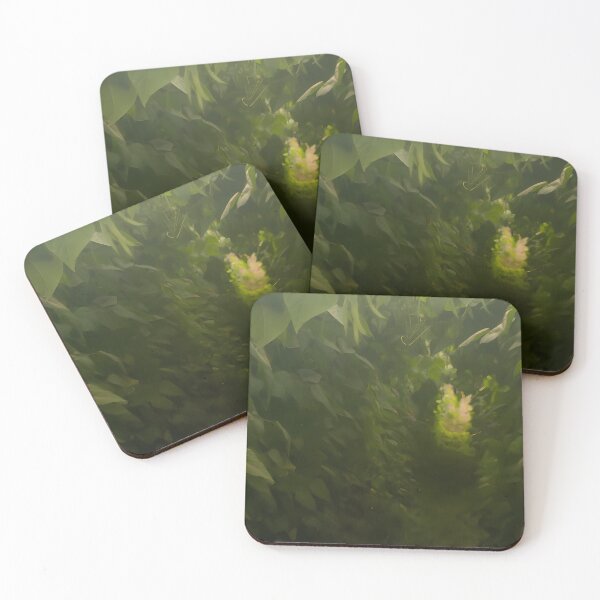 Item preview, Hidden Path in the Green – Atmospheric Nature Scene designed and sold by Flavio Oliveira Fine Art.