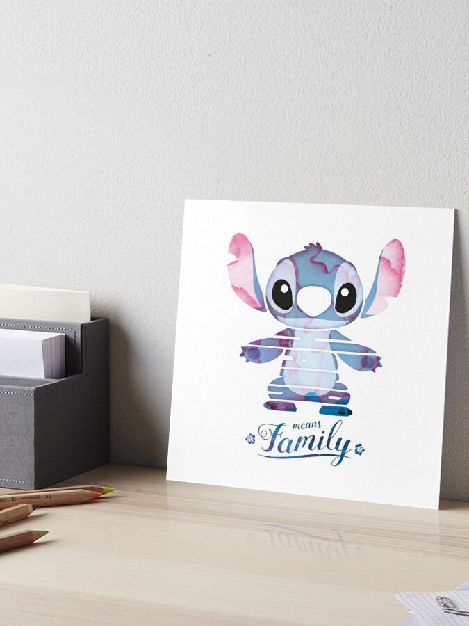 Ohana means Family. - Stitch 🌺 3D Stitch built from Pix Brix