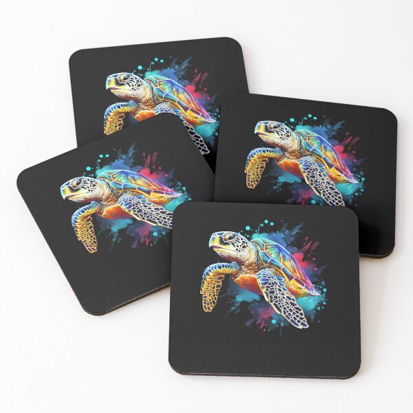 Item preview, Sea Turtle Watercolor Graphic designed and sold by Goleon12.