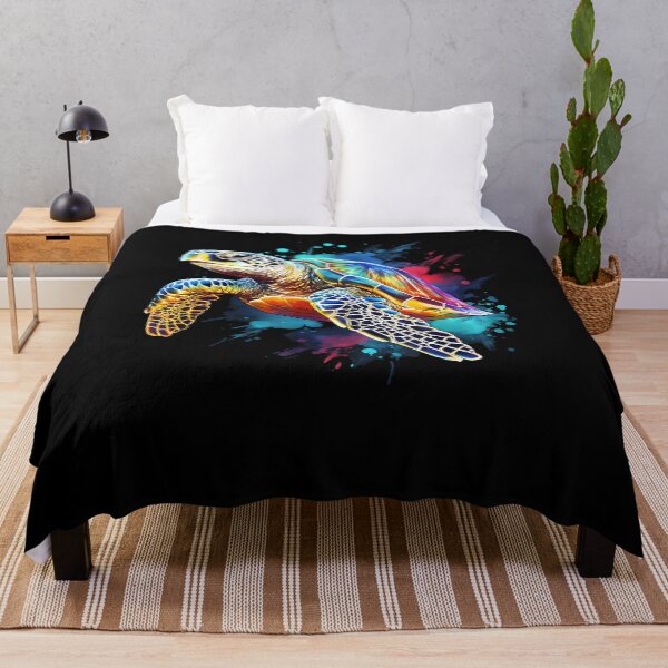Item preview, Sea Turtle Watercolor Graphic designed and sold by Goleon12.