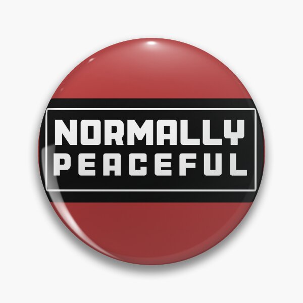 Item preview, Normally Peaceful designed and sold by AuroraXGreen.