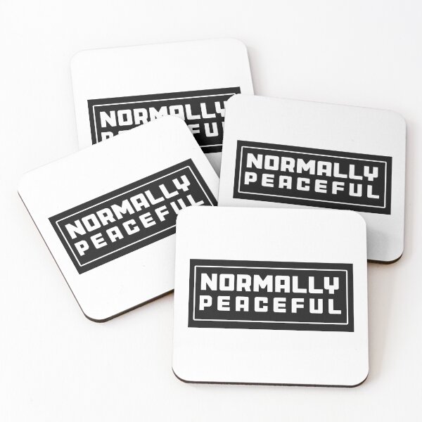 Item preview, Normally Peaceful designed and sold by AuroraXGreen.