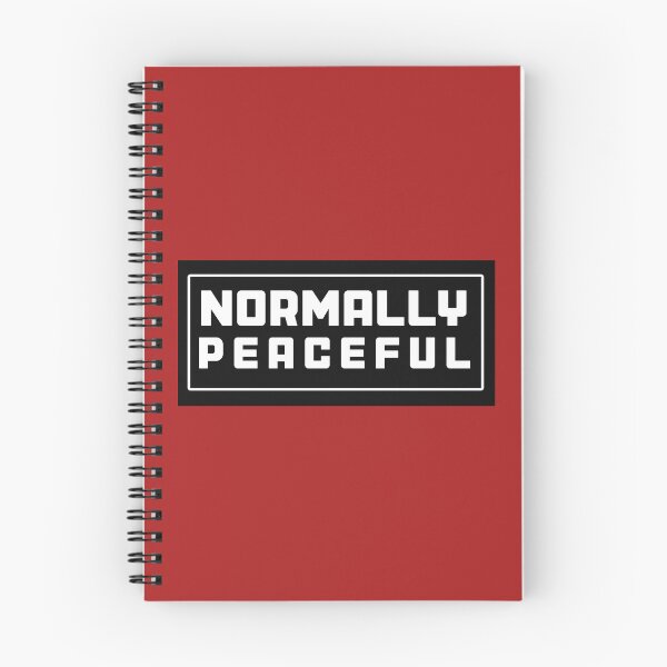 Item preview, Normally Peaceful designed and sold by AuroraXGreen.