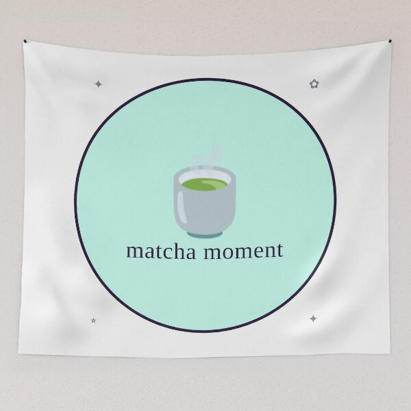 Item preview, Matcha Moment — Aesthetic Slow Morning Cozy Design designed and sold by Sixième Studio.