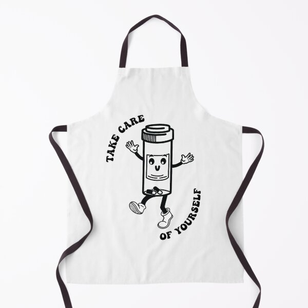 Item preview, Take Care of Yourself – Cute Pill Bottle Cartoon | Pharmacy Humor Self Care Design designed and sold by Pao's Mind.