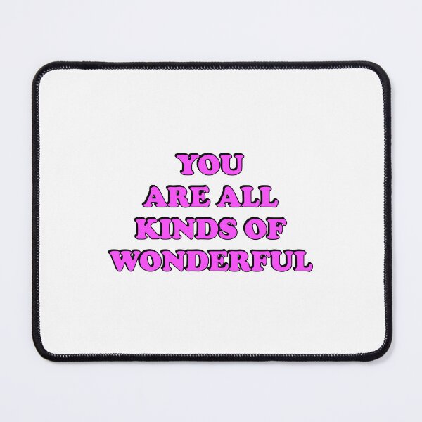 Item preview, You are all kinds of wonderful - best friend positive messge designed and sold by Inspirationmotivation.