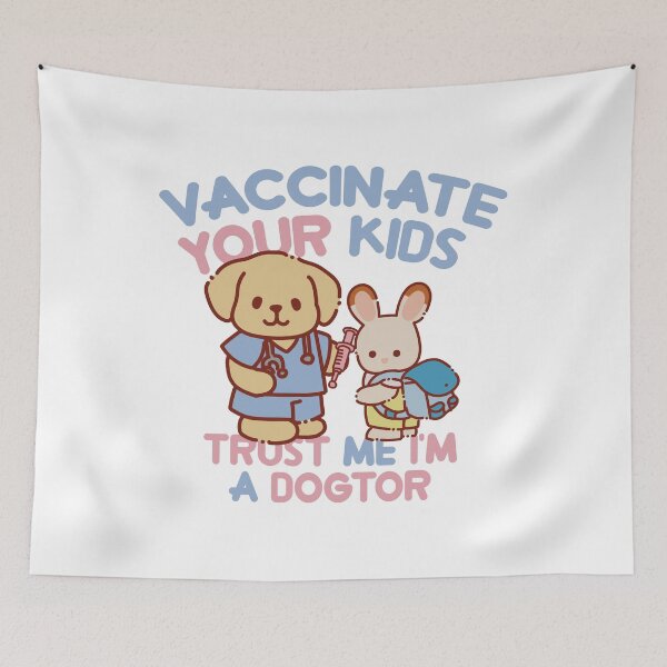 Item preview, vaccinate your kids designed and sold by remerasnerdas.