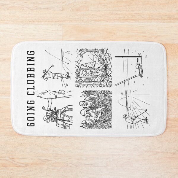 Item preview, Funny Golf Going Clubbing Golfer Diagram designed and sold by GrandeDuc.