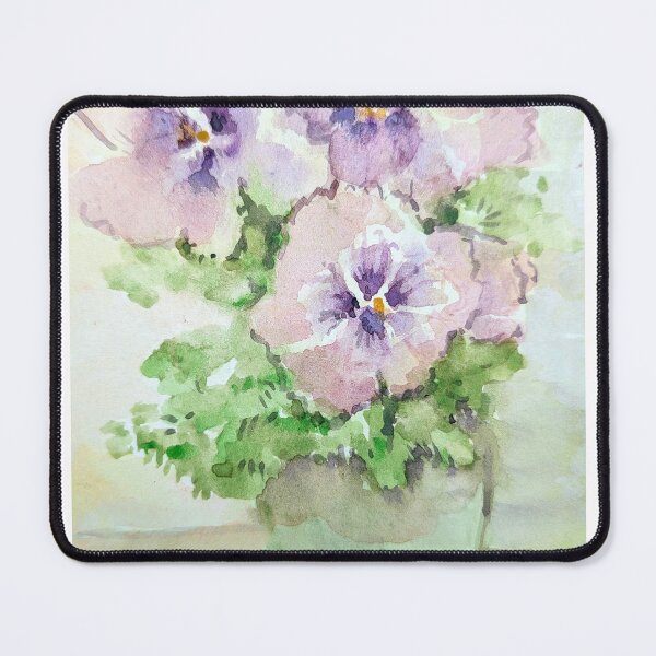 Item preview, Watercolor Pansies designed and sold by Kara Draws.