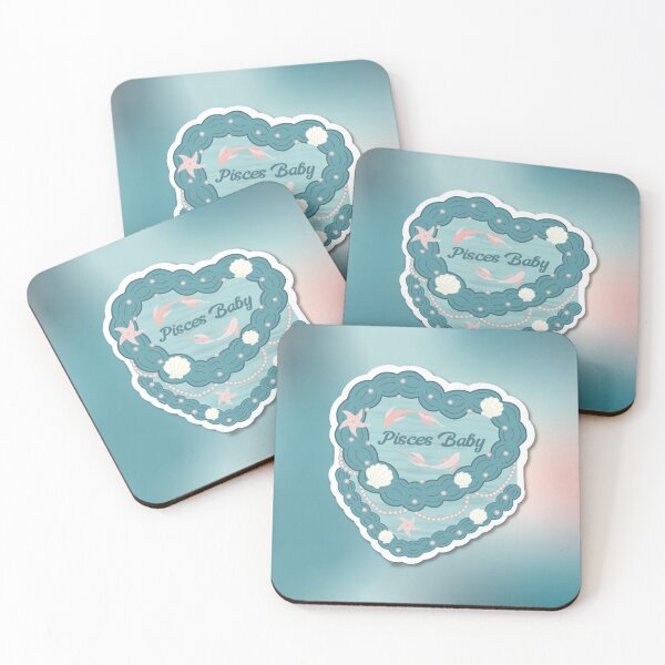 Item preview, Pisces Baby Cake Sticker  designed and sold by Studio SD.
