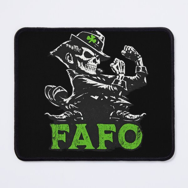Item preview, FAFO Irish Skeleton – Funny St Patrick’s Day Irish Pride Design designed and sold by GarnerSupplyCo.
