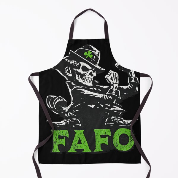 Item preview, FAFO Irish Skeleton – Funny St Patrick’s Day Irish Pride Design designed and sold by GarnerSupplyCo.